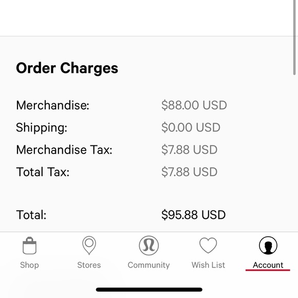 Lululemon winder train HR crop 23” - Picture 5 of 5